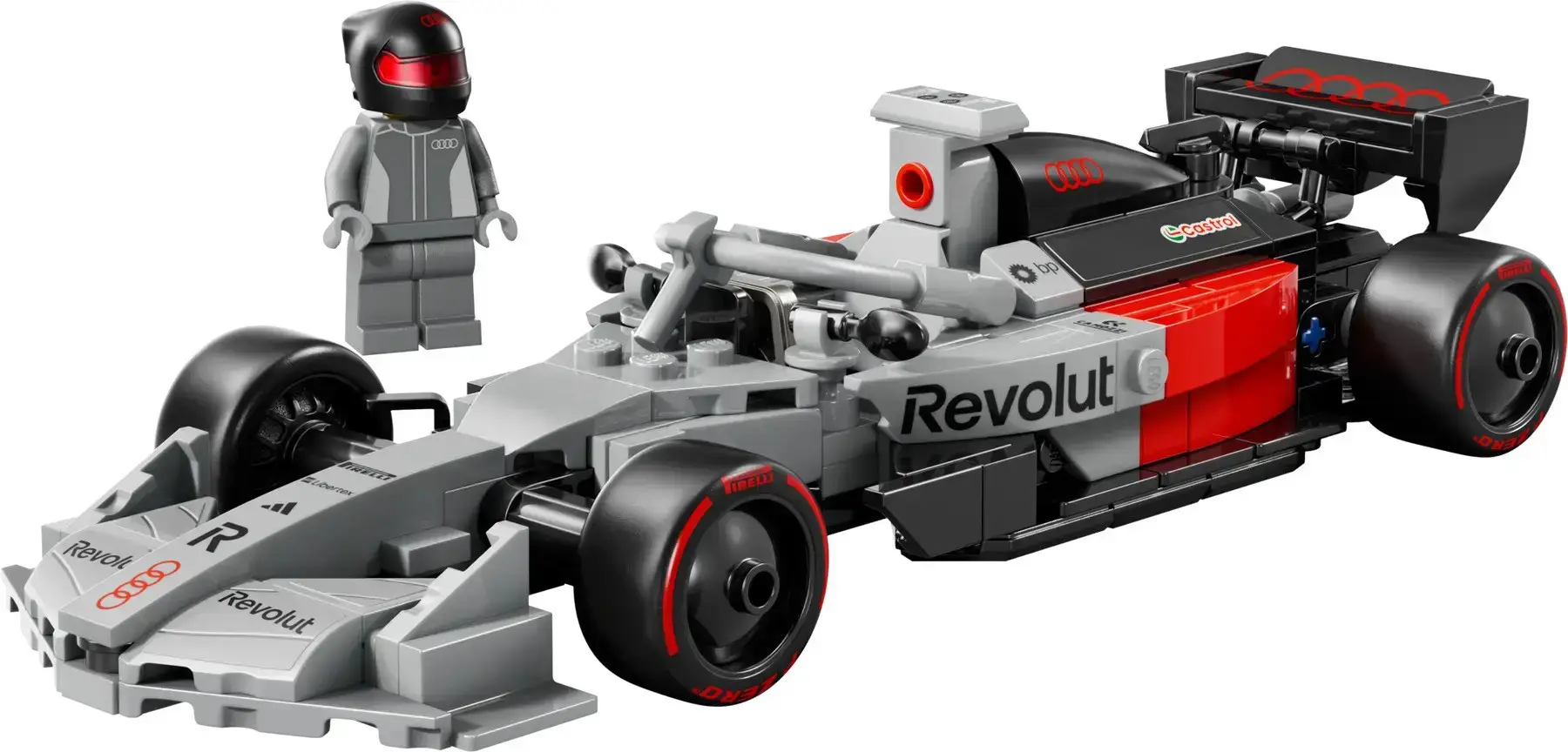 LEGO SPEED CHAMPIONS 77259 Audi Revolut F1 Team R26 Race Car