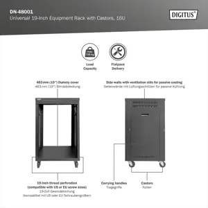 Digitus AVS Rack | DN-48001 | Black