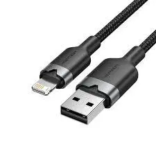 CABLE USB2.0 TO LIGHTNING/1M BLACK LANBF VENTION