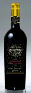 Vynas LA CACCIATORA Cabernet Sauvignon, appassite, raudonasis, sausas, 14%, 0.75 l