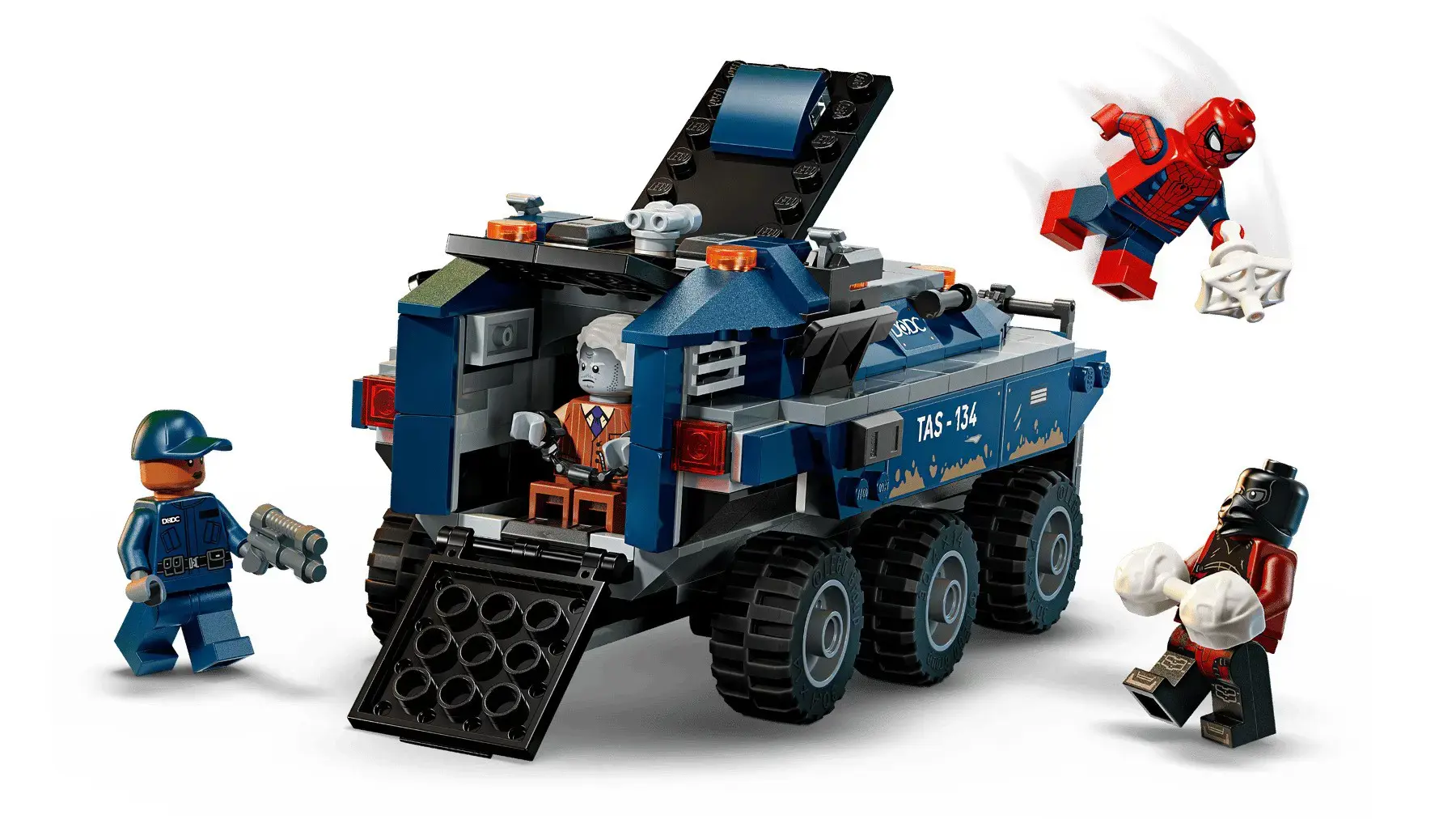 LEGO MARVEL 76349 Spider-Man Prison Transport Chase