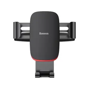"Baseus Metal Age Gravity Car Mount" metalinis gravitacinis laikiklis CD lizdui juodas (juodas)