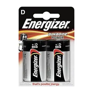 Energizer LR20-2BB Alkaline Power D (LR20) BLISTER PACK 2PCS.