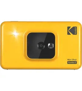 "Kodak Mini Shot 2" fotoaparato ir spausdintuvo rinkinys geltonos spalvos