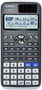 CASIO MOKSLINIS SKAIČIUOTUVAS FX 991CEX CLASSWIZ JUODAS, 12 SKAITMENŲ EKRANAS