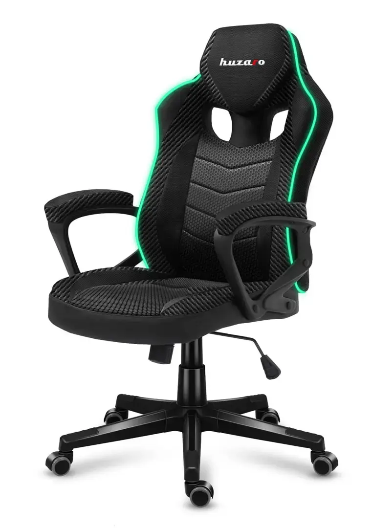 "HUZARO FORCE 2.5 RGB MESH" ŽAIDIMŲ KĖDĖ