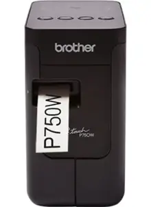 Brother PT-P750W, HSE/TZe, 180 x 180 DPI, 30 mm/s, laidinis ir belaidis, integruotas akumuliatorius, ličio jonų (Li-Ion)