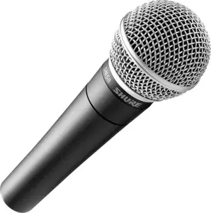 "Shure SM58 Black" scenos / pasirodymų mikrofonas
