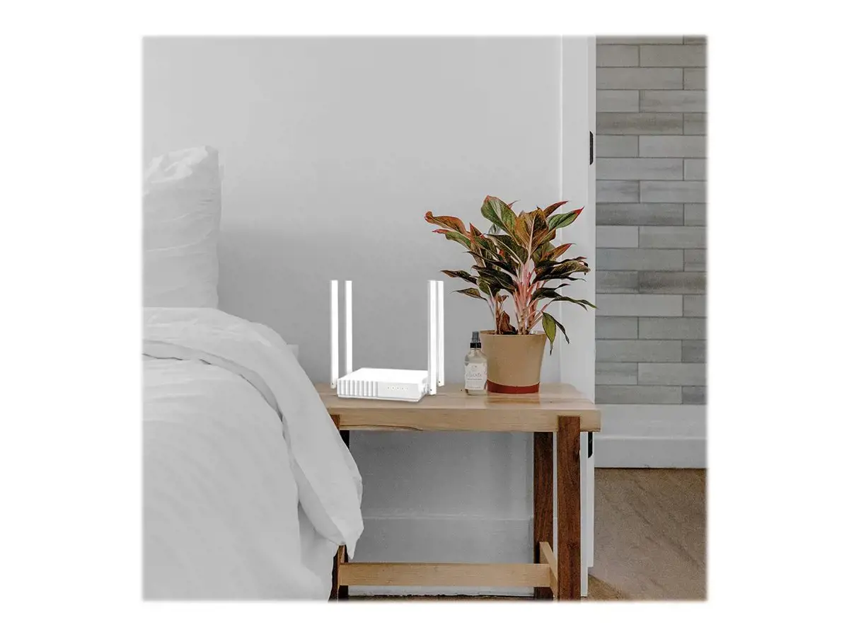 TP-Link ARCHER C24, "Wi-Fi 5" (802.11ac), dviejų dažnių (2,4 GHz / 5 GHz), Ethernet LAN, 4G, baltas, stalinis maršrutizatorius