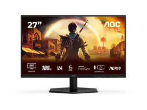 AOC | Q27G42XNE | 27 " | VA | QHD | 16:9 | 180 Hz | 1 ms | 2560 x 1440 pixels | 300 cd/m² | HDMI ports quantity 2 | Black