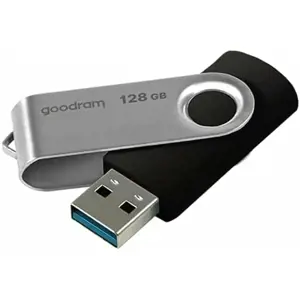 "Goodram UTS3", 128 GB, A tipo USB, 3.2 Gen 1 (3.1 Gen 1), 60 MB/s, pasukama, juoda