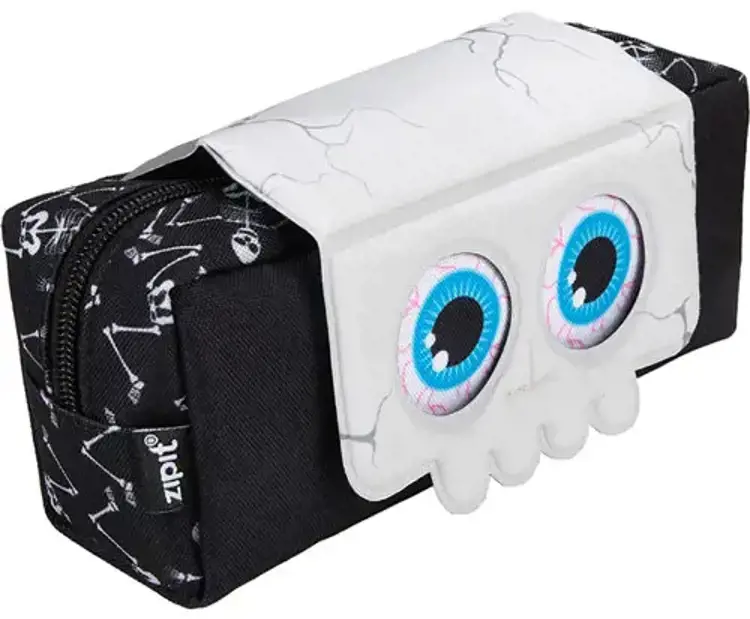 Penalas-pieštukinė ZIPIT Black Skull, juodas