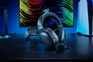 Razer BlackShark V3 For PlayStation Belaidės žaidimų ausinės, Bluetooth, Juoda