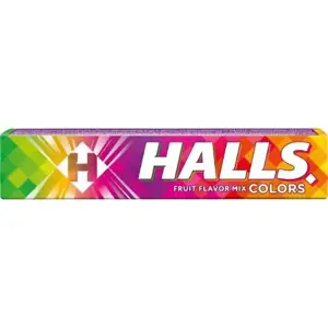 Ledinukai HALLS Colors, vaisių skonio, 33,5 g
