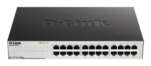 D-Link GO-SW-24G, nevaldomas, L2, Gigabit Ethernet (10/100/1000), dvipusis duomenų perdavimas, montuojamas į stovą, 1U