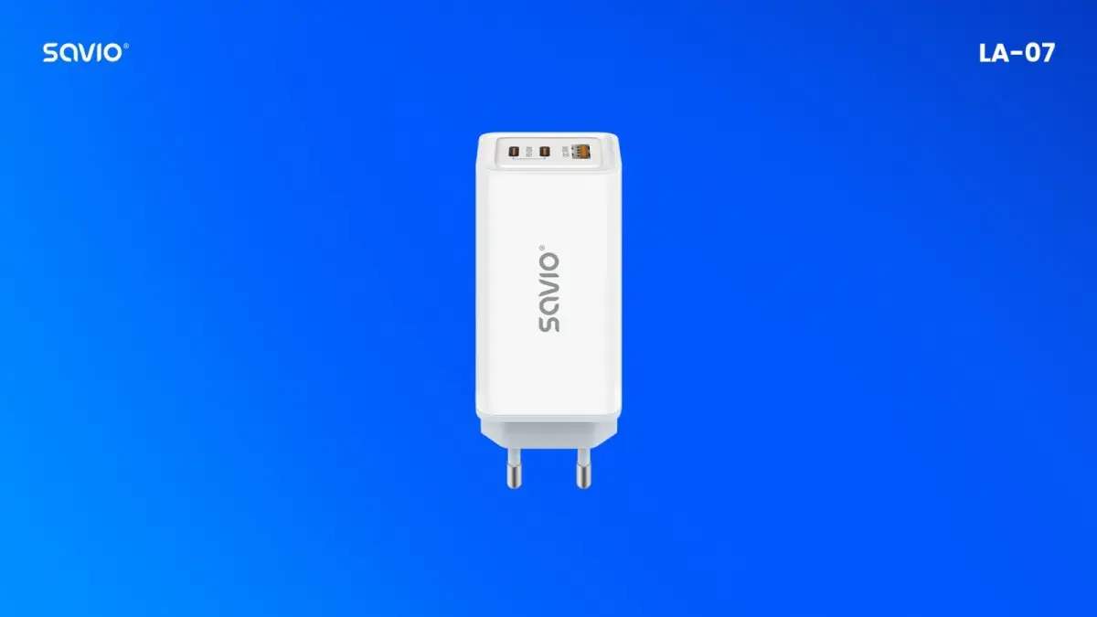 Lādētājs Savio GaN 65W