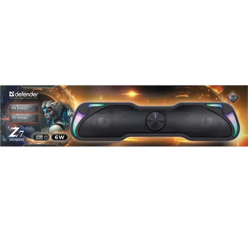 Garso juosta Z7 6W LED USB