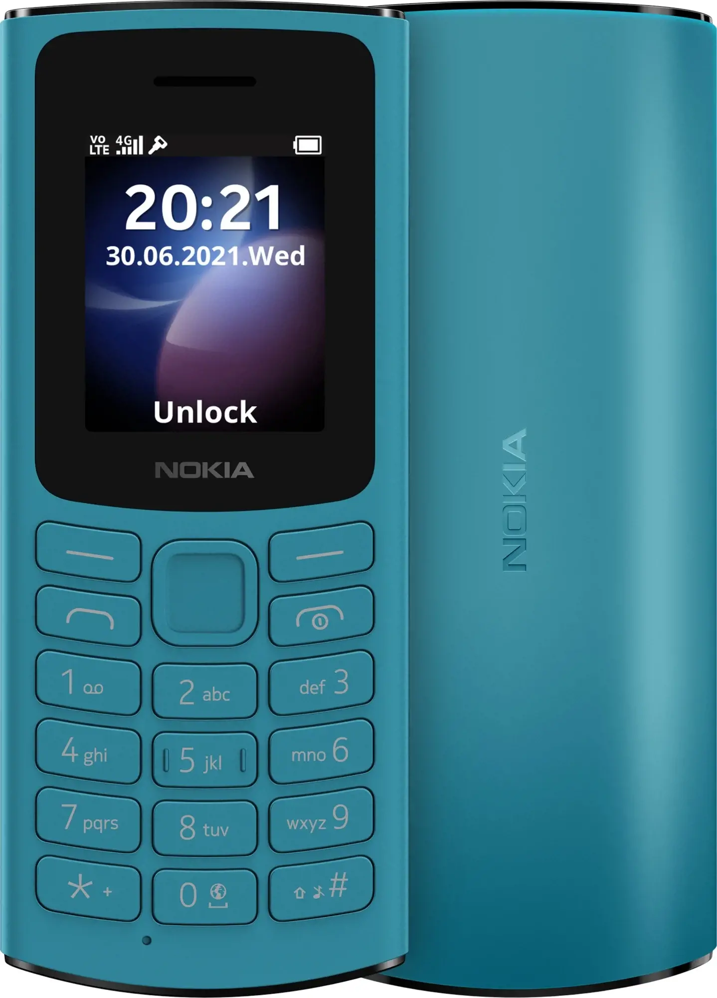Mobilusis telefonas Nokia 105, Mėlyna