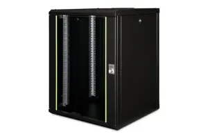 Digitus Wall Mounting Cabinet Unique Series | DN-19 16U-6/6-SW | Black | 82 x 60 x 60 cm