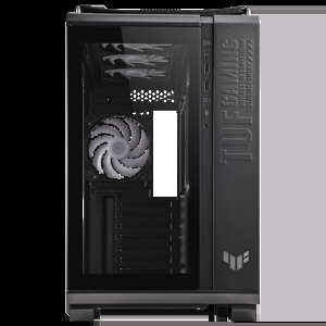 ASUS TUF Gaming GT502 PLUS, Midi Tower, PC, Black, ATX, micro ATX, Mini-ITX, 16.3 cm, 40 cm