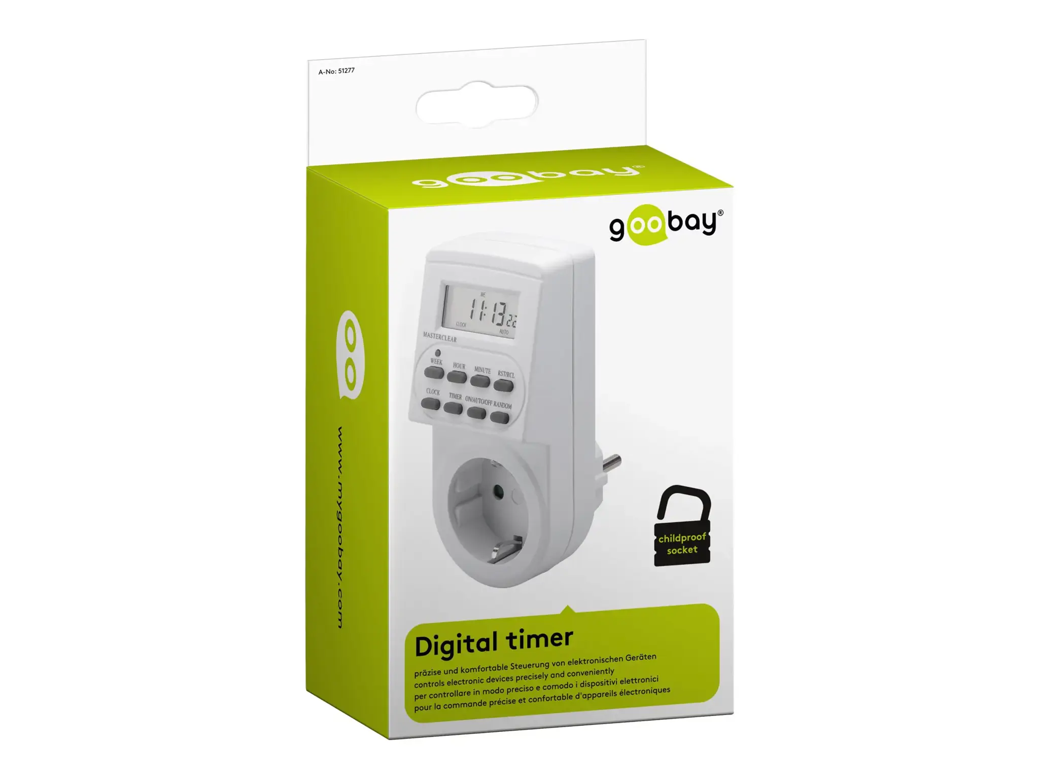 Goobay | Digital timer | 51277