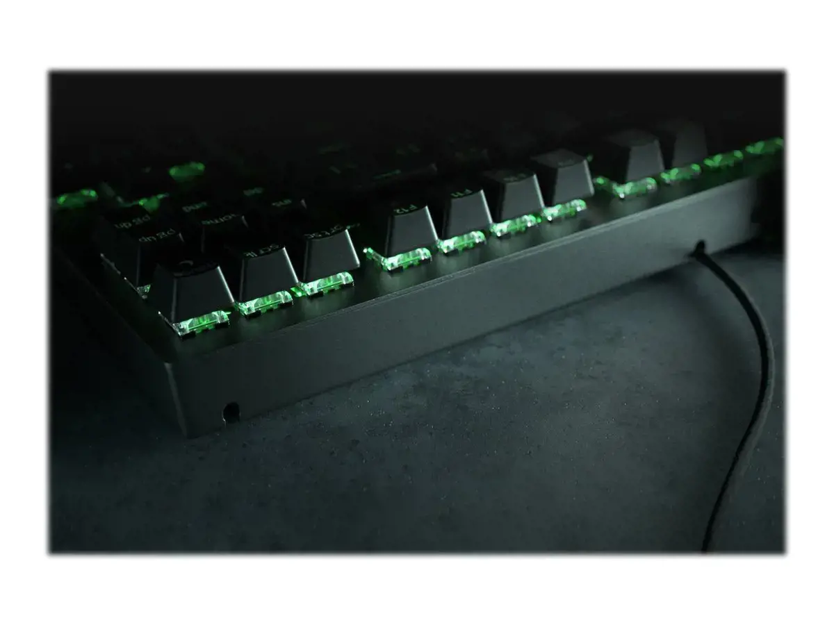 RAZER BlackWidow V3 Tenkeyless Green Switch - JAV išdėstymo klaviatūra