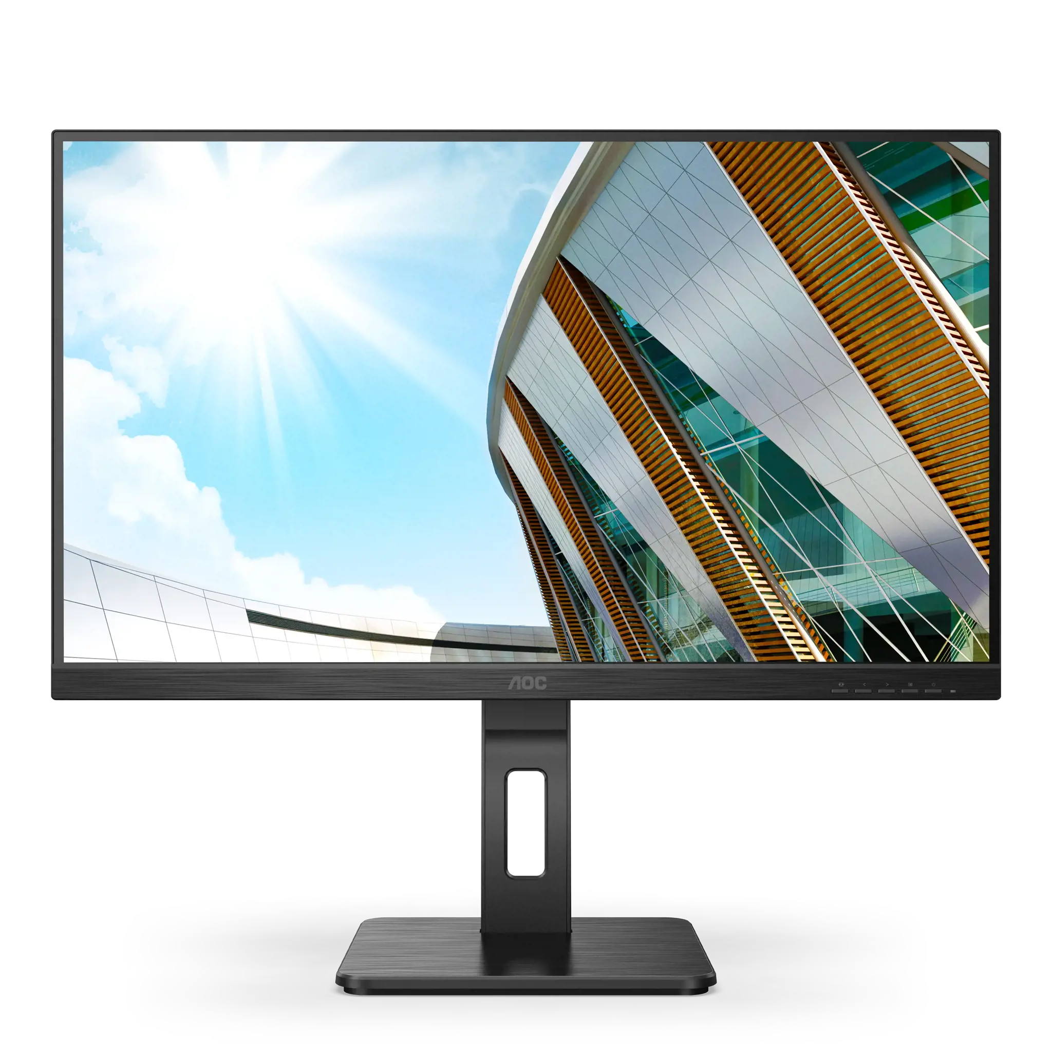 Monitorius AOC P2 27P2Q, 68.6 cm (27"), 1920 x 1080 pixels, Full HD, LED, 4 ms, Black