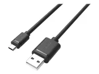 UNITEK Y-C451GBK Unitek USB 2.0 microUSB-USB kabelis, 1,0 m Y-C451GBK