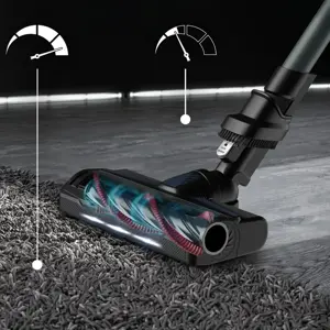 TEFAL Vacuum Cleaner | TY20C7 X-force Flex Aqua | Cordless operating | 250 W | Black/Blue