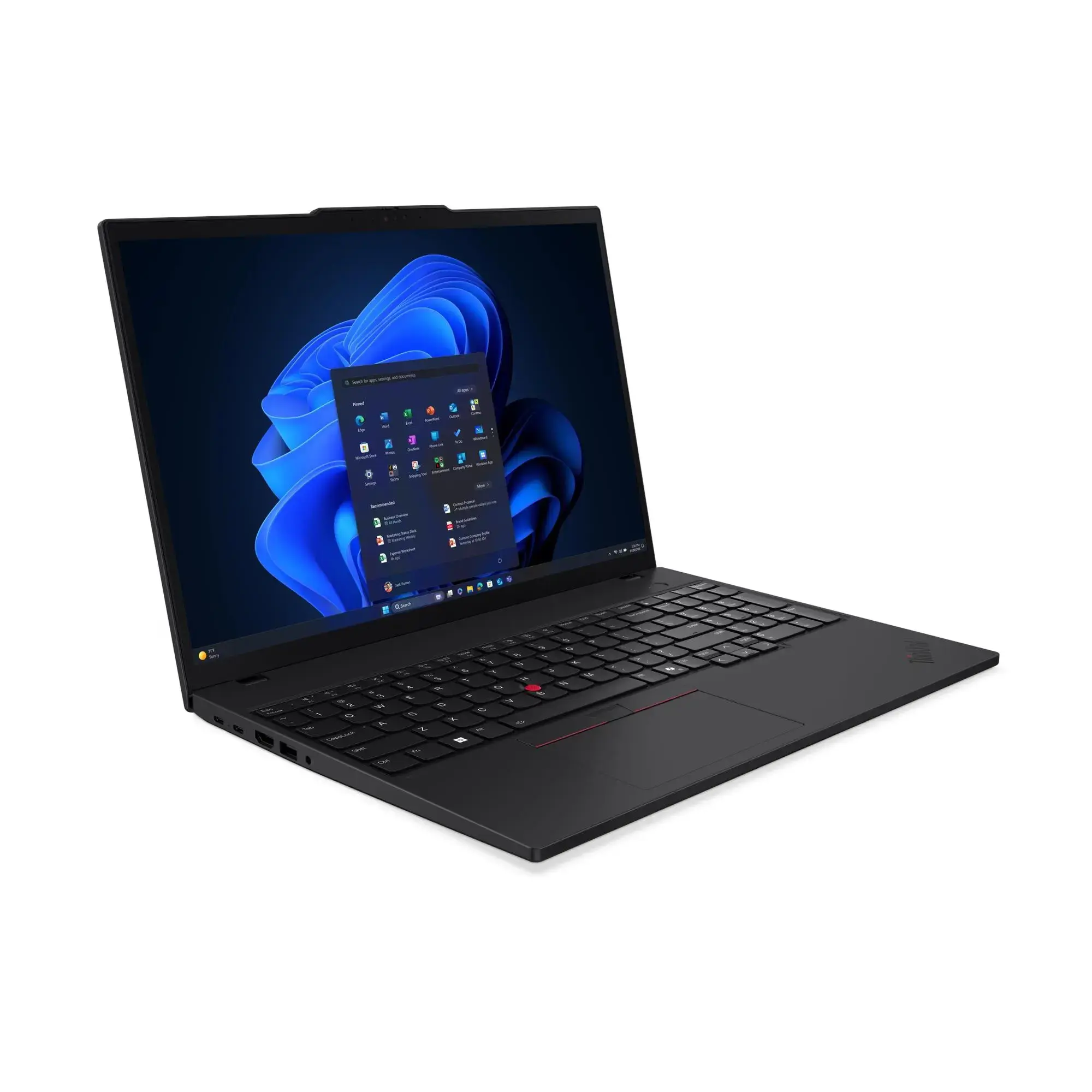 Nešiojamas kompiuteris Lenovo Thinkpad T16 G4 Intel, Intel Core Ultra 5 225U (Max. 4.80 GHz, 12M, 12C), 512 GB, 16 Coliai, Windows 11 Pro