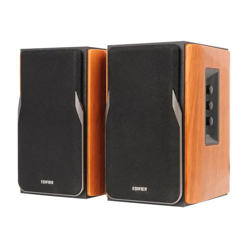 "Edifier" profesionalios knygų lentynos garsiakalbiai R1380DB Brown, "Bluetooth", belaidis ryšys