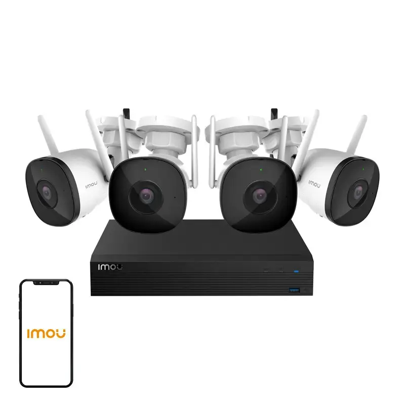 WRL KAMERŲ APSAUGOS RINKINYS/KOMPLEKTAS/NVR1104HSW-S2/4-F22FE IMOU