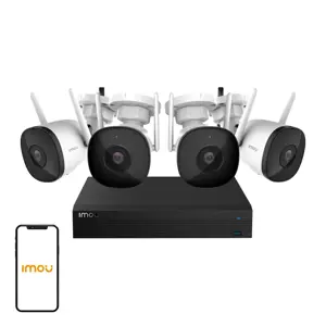 WRL KAMERŲ APSAUGOS RINKINYS/KOMPLEKTAS/NVR1104HSW-S2/4-F22FE IMOU