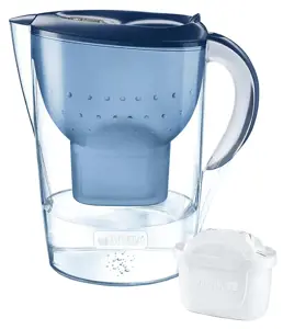 "Brita Marella", vandens filtras, 2,4 l, mėlynas, skaidrus