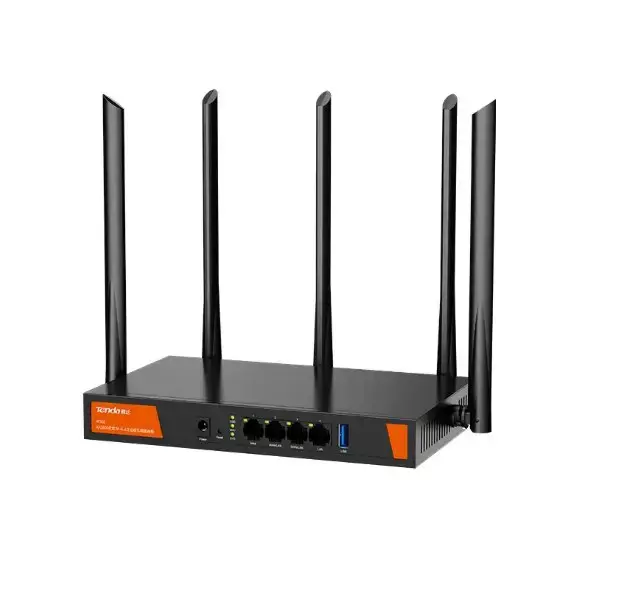 "Tenda W30E AX3000" belaidis maršrutizatorius Gigabit Ethernet Dviejų dažnių (2,4 GHz / 5 GHz) juodas