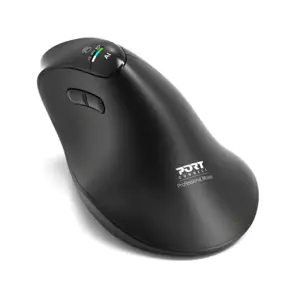 PORT CONNECT Mouse | ERGO AUDITOR | Wireless | Bluetooth, 2.4 GHz | Black