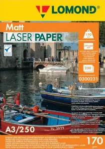 Matinis Fotopopierius Lomond, A3, 170 g/m², 250 psl.