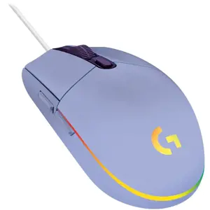 LOGITECH G203 LIGHTSYNC laidinė žaidimų pelė - LILAC - USB