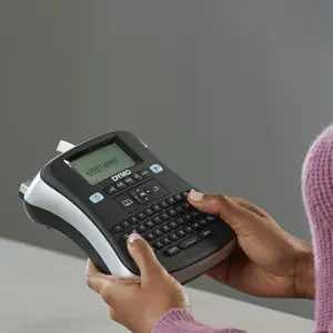 DYMO LabelManager ® ™ 210D - QWZ, QWERTZ, D1, Thermal transfer, 180 x 180 DPI, 12 mm/sec, Black, Silver