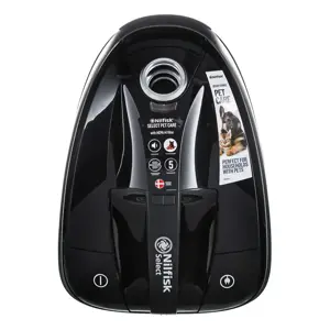 "Nilfisk Select Pet Care" dulkių siurblys Dulkių cilindras 3,1 l 650 W Dulkių maišelis Juodas