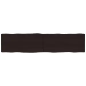 Stalviršis, tamsiai ruda, 220x50x(2-4) cm, medienos masyvas