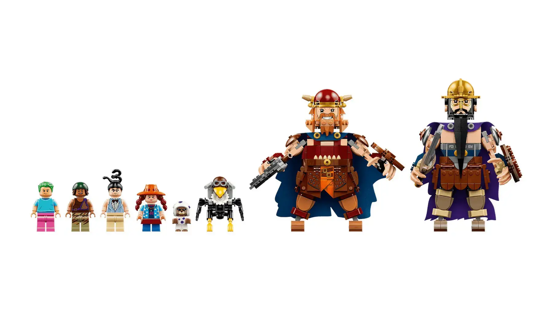 LEGO ONE PIECE 75644 Dorry vs Brogy - Giants of Little Garden