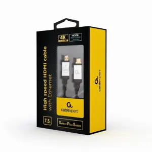 GEMBIRD CCB-HDMIL-7.5M Gembird Didelės spartos HDMI kabelis su "Ethernet Select Plus" serija, 7,5 m