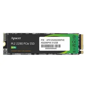 APACER AS2280P4X 512GB PCIE 3.0 NVME, M.2 2880, SSD