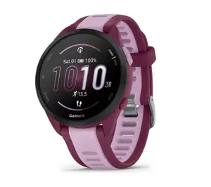 Išmanieji laikrodžiai "Garmin Forerunner 165 Music", uogų spalvos