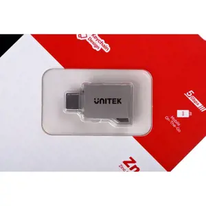 UNITEK A1025GNI USB-A - USB-C 3.1 Gen1 F/M adapteris