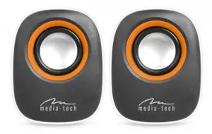 MEDIATECH MT3137W IBO -Stereo garsiakalbiai, maitinami iš USB prievado