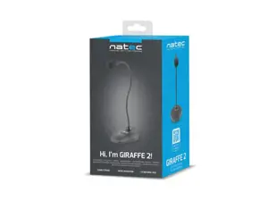 NATEC mikrofonas Giraffe 2 juodas