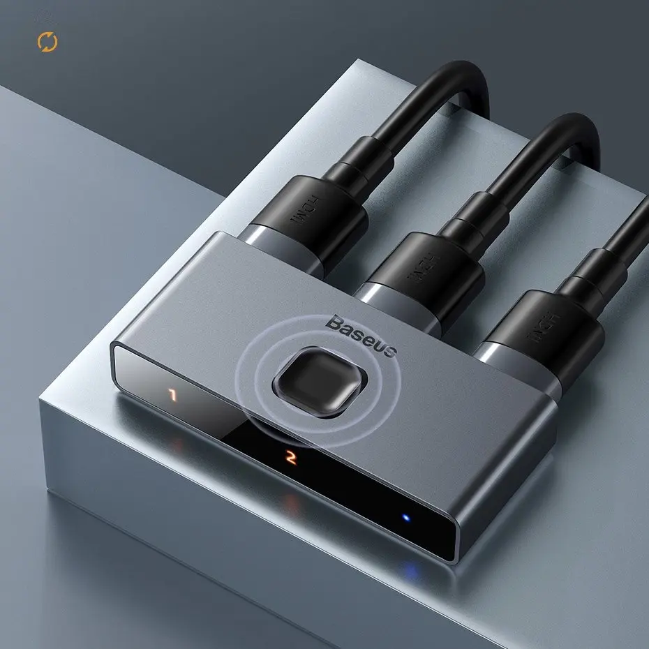 Baseus Matrix Two-way divider | splitter HDM, 2x1 | 1x2, 4K