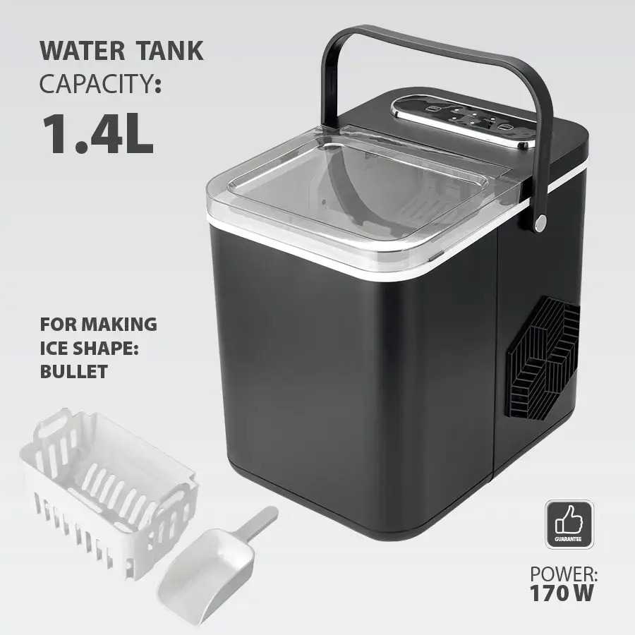 Ice maker MAESTRO MR-820 Black